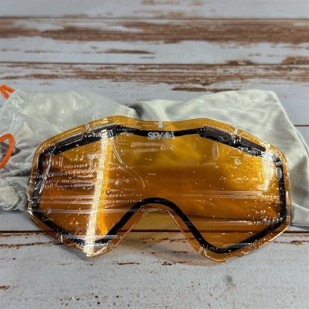 Spy Optic Getaway Snow Goggles Replacement Lens Only Orange Used